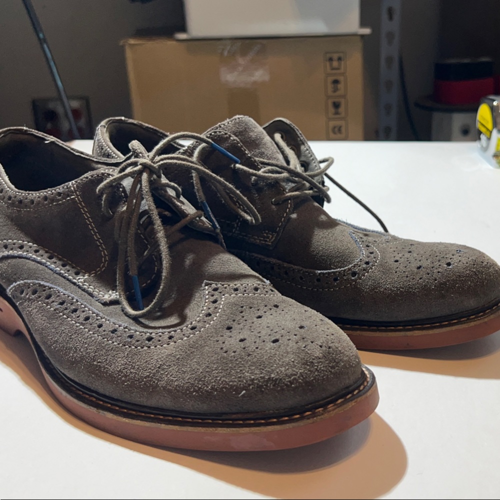 Sperry Suede Rogue Shoes - Gray